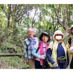 学習の道にて4人で